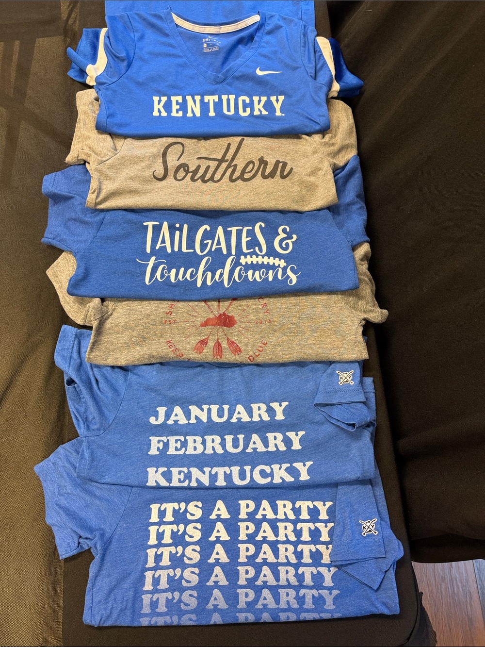 Bundle of 6 Kentucky Short Sleeve T Shirts